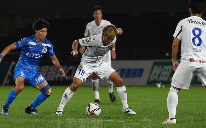ザスパ7戦ぶり黒星　秋田に0-1