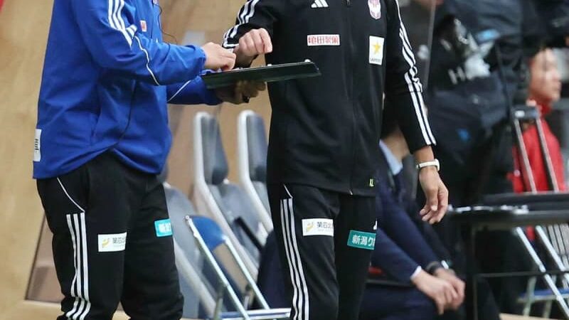 【速報】J1アルビレックス新潟、松橋力蔵監督の退任を正式発表