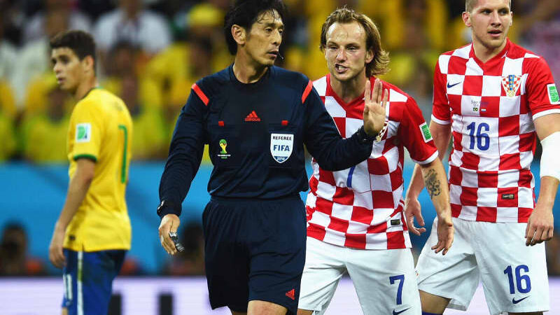 西村雄一主審が勇退…Jリーグ通算682試合担当、ブラジルW杯の開幕戦でも主審を務める