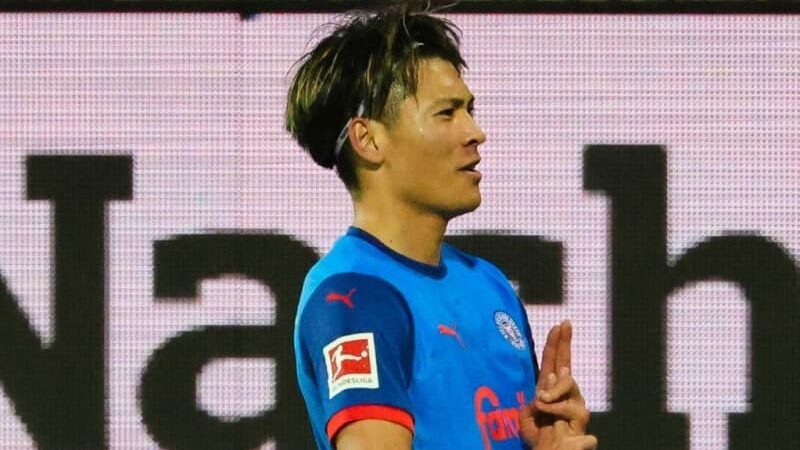 日本代表に呼ばれない25歳FW、ドイツでスーパーフリーキック！「ピッチ上で断然最強選手」と現地脱帽