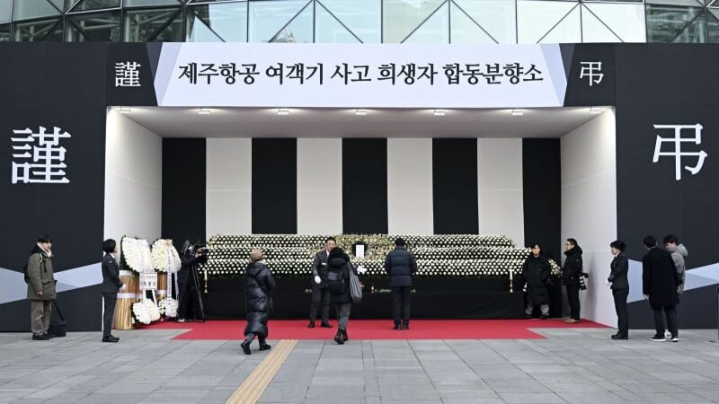 韓国、弔意に包まれる年末年始
