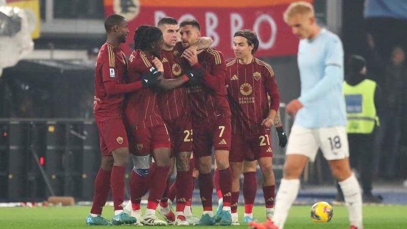 先発抜擢の主将ペッレグリーニが先制弾、ローマが新年初戦のダービーを制す【セリエA】