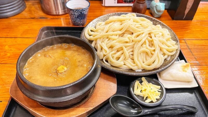 さいたま市桜区「延喜」寒い日に食べたい！グツグツ煮えたぎるカレーつけうどんで温まる