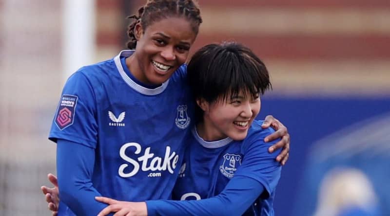 エヴァートン林穂之香、日本人対決でファインゴール！「素晴らしい一撃だ」と現地実況興奮