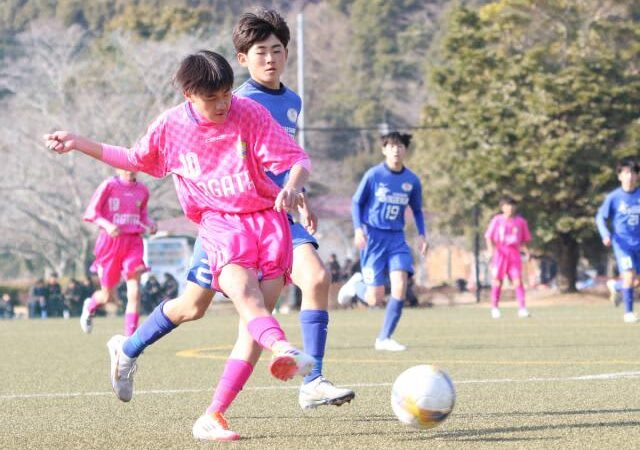 日章2勝 上位決勝Lへ　サッカー全中プレ大会