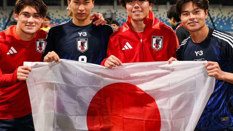 日本、4大会連続でU-20W杯出場！イランとの死闘を制し「アジア4強」へ