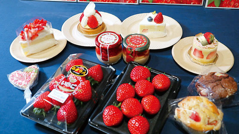 大宮に「いちごいっぱい！」　埼玉のイチゴ・あまりん使用のケーキやプリンが勢ぞろい　さいたまスイーツまつり　まるまるひがしにほんで開催　きょう1日から2日間