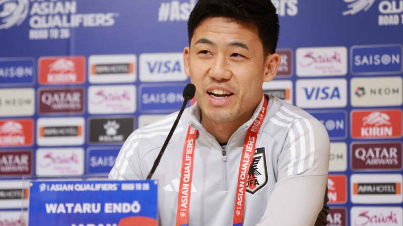 「非常に手強いチーム」バーレーンを警戒する遠藤航、W杯優勝を目標とする中で選手たちの変化にも言及「続ければ理想的なチームになる」