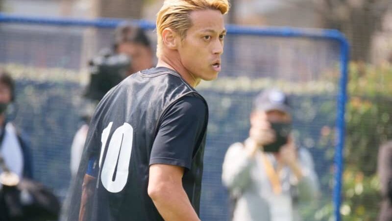 本田圭佑が4v4トーナメントで大暴れ！　槙野や那須ら“無双”で優勝…北中米W杯優勝を目指す日本代表にエールも「応援しています」
