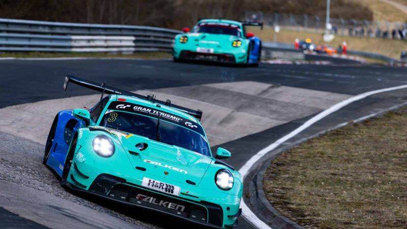 ファルケン　ドイツNLS4時間レースの4クラスで優勝を飾る